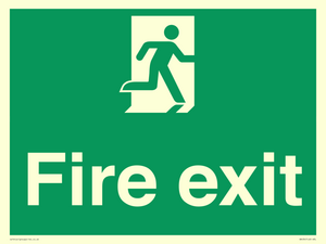 Final fire exit